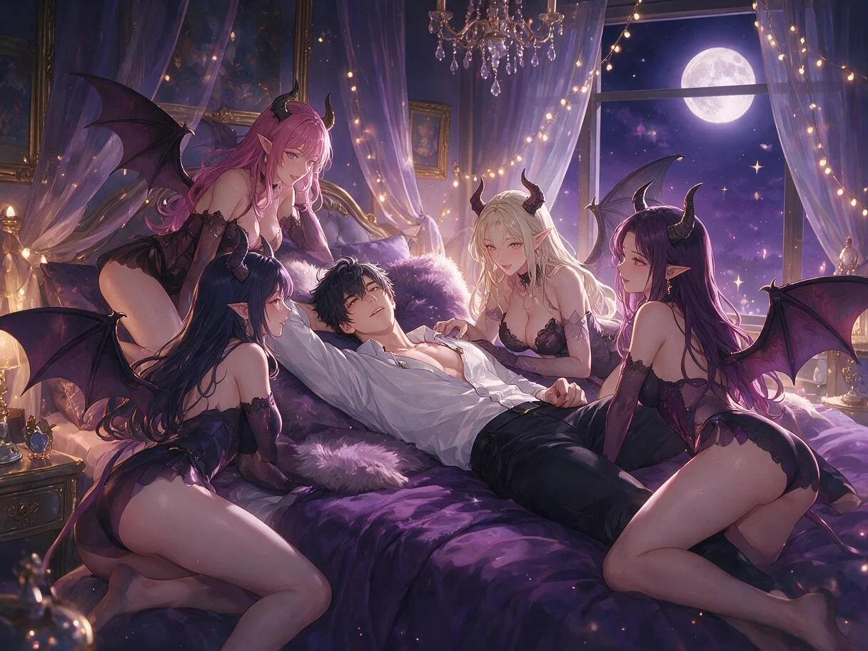 量鸡巴的魅魔:踩着量完,自己被操到缩成杯