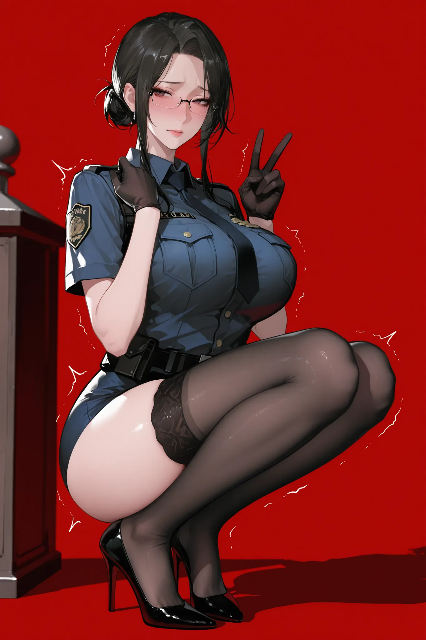 美艳少妇警花才不会被你这样的花花公子寝取成哦齁木珠