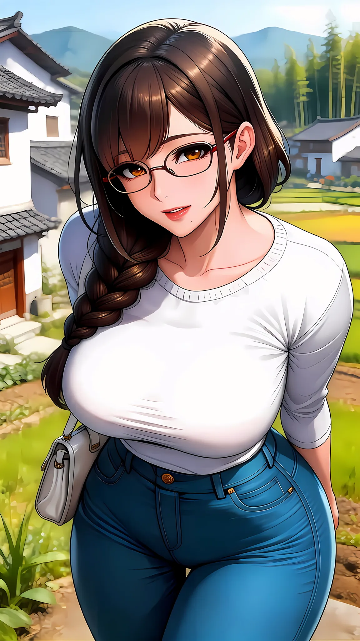 乡下炎热的夏日