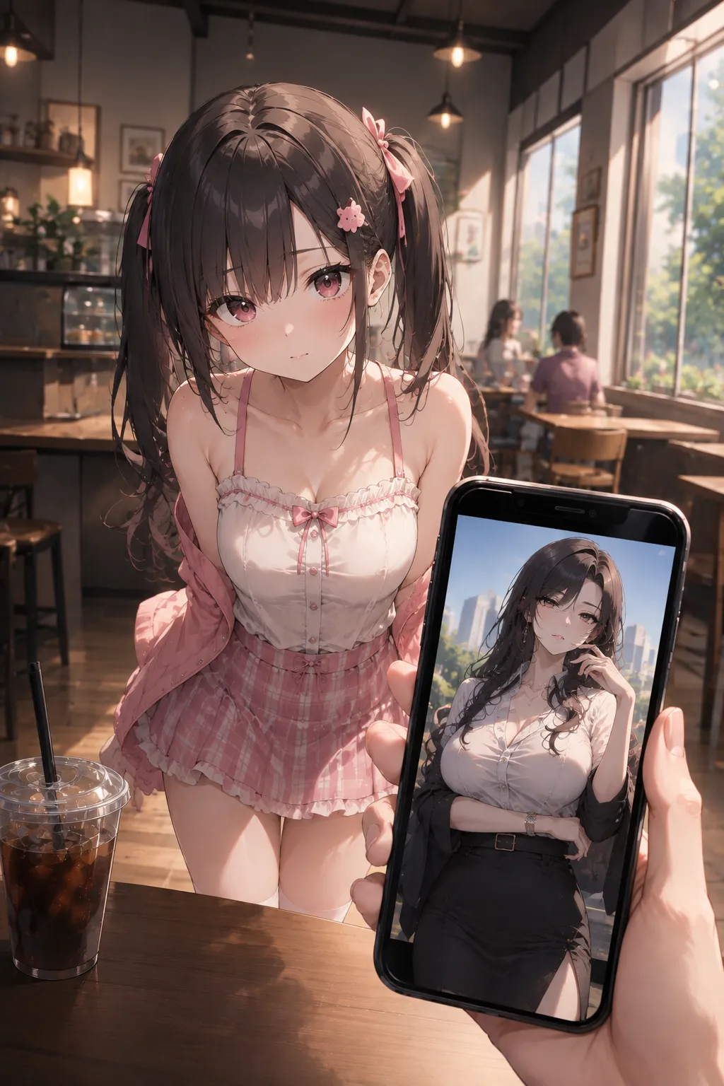 网恋女友见面后才知道她用照片是她的妹妹:和她们姐妹俩的同居生活