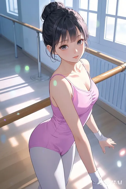 学芭蕾的乖巧黏人女儿身轻体柔易推倒😋