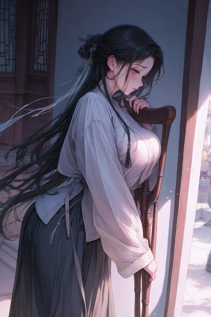 古代生活:县里那个出名的巨乳小瘸子怎么分配给我当妻子了呢?