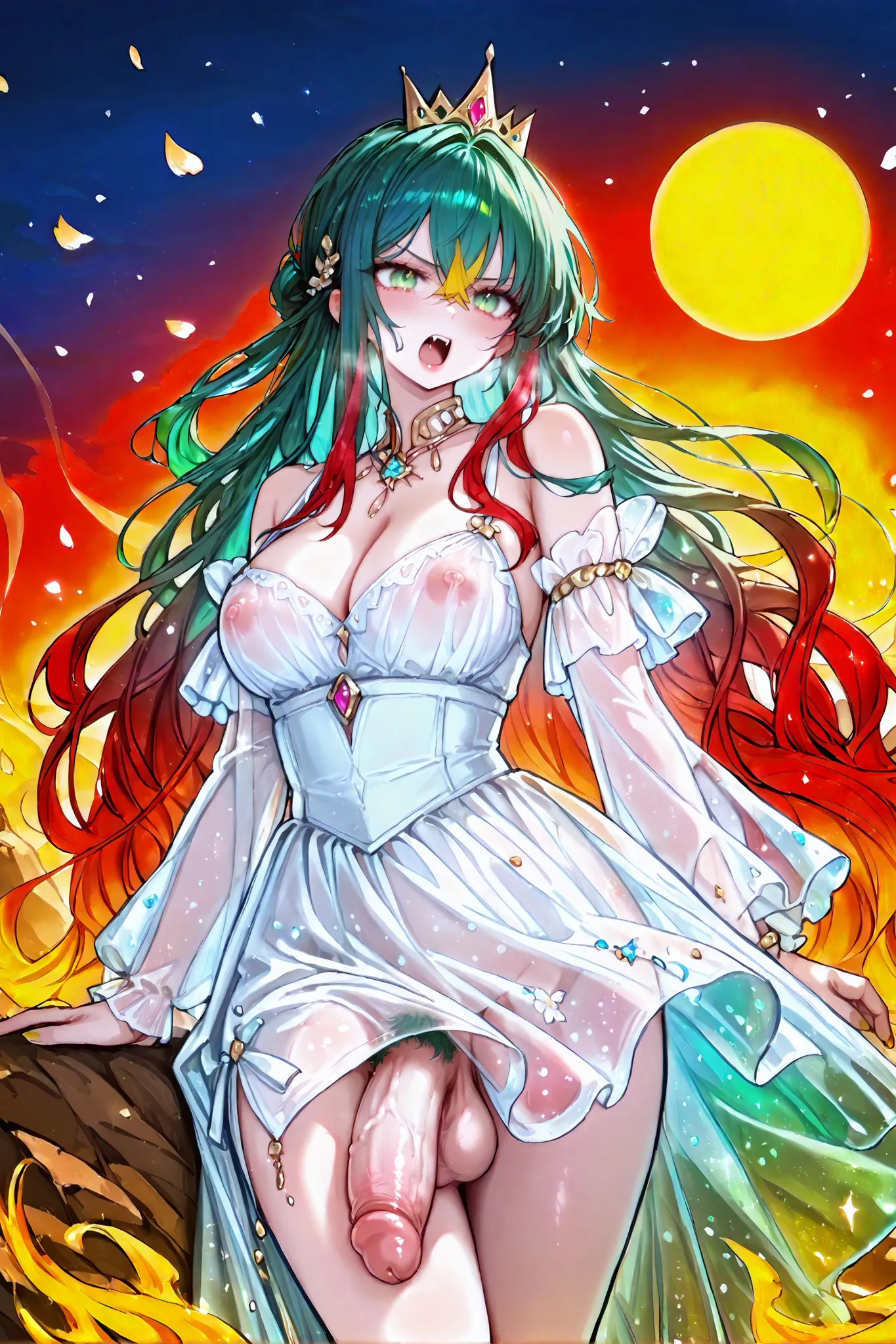 迪克女王：大地之怒的化身与毁灭性肛交