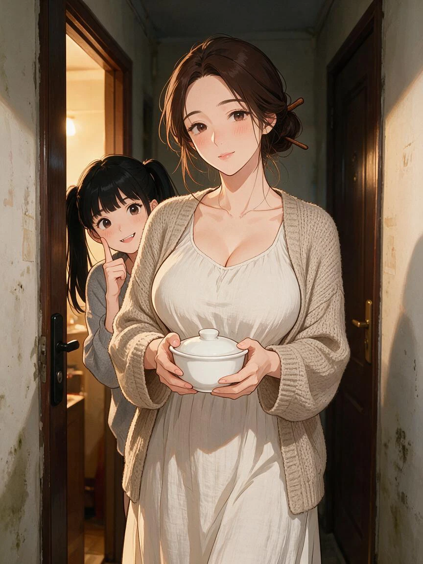 邻家女儿想让我当她爸爸？