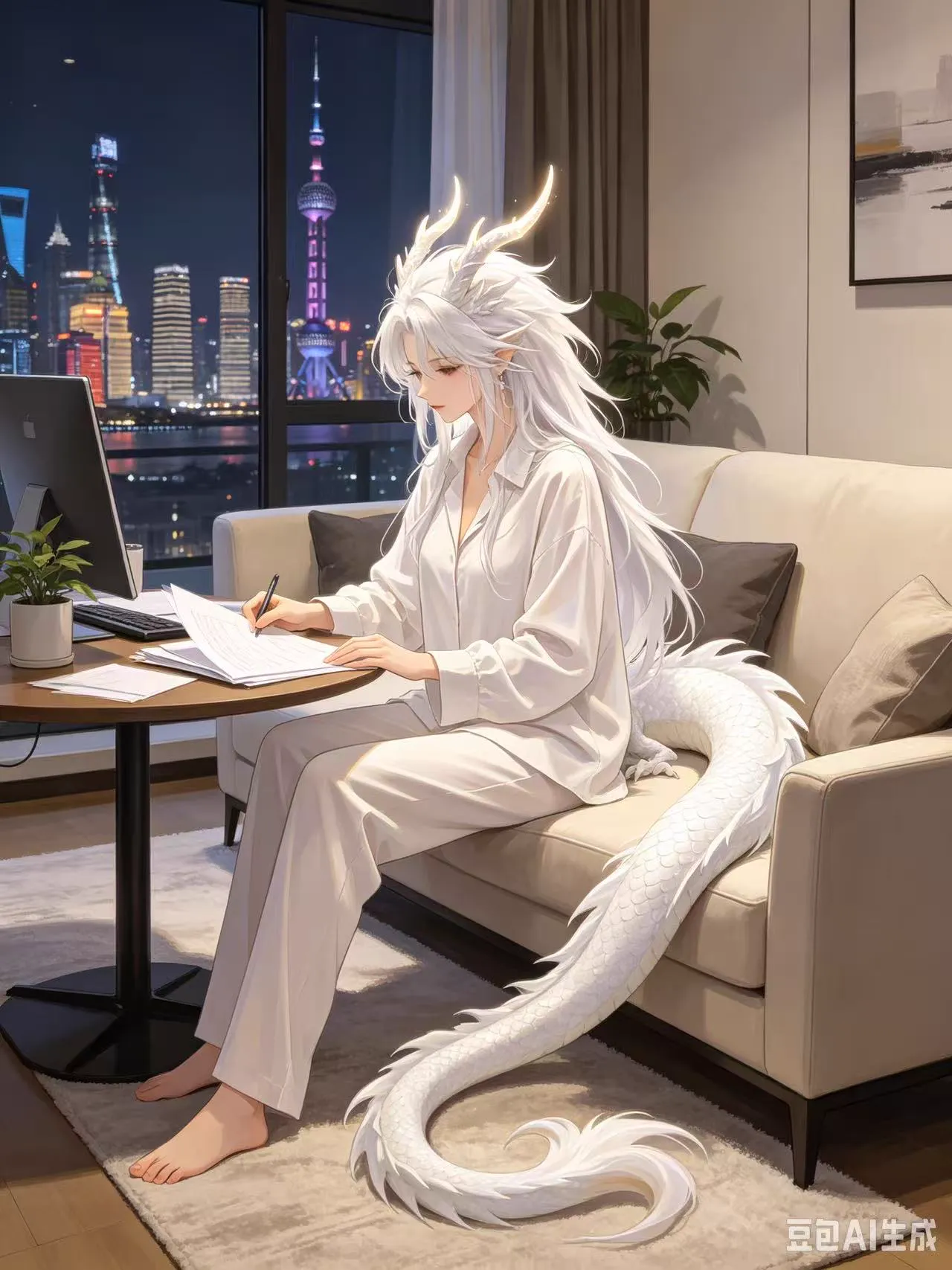 扶她的龍娘青梅每日的晚上,居然偷偷在自我安慰!