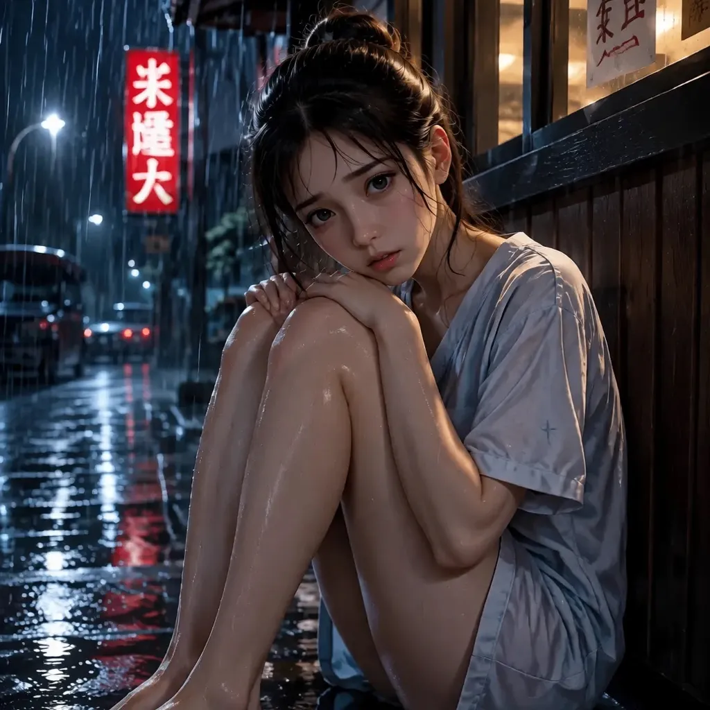 从实验试逃出来的异能少女-莹