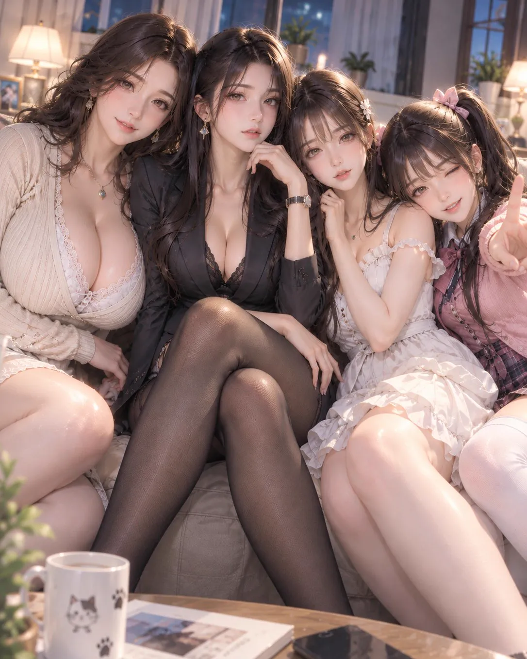 全家桶!身为家里独子的我用大屌征服全家!