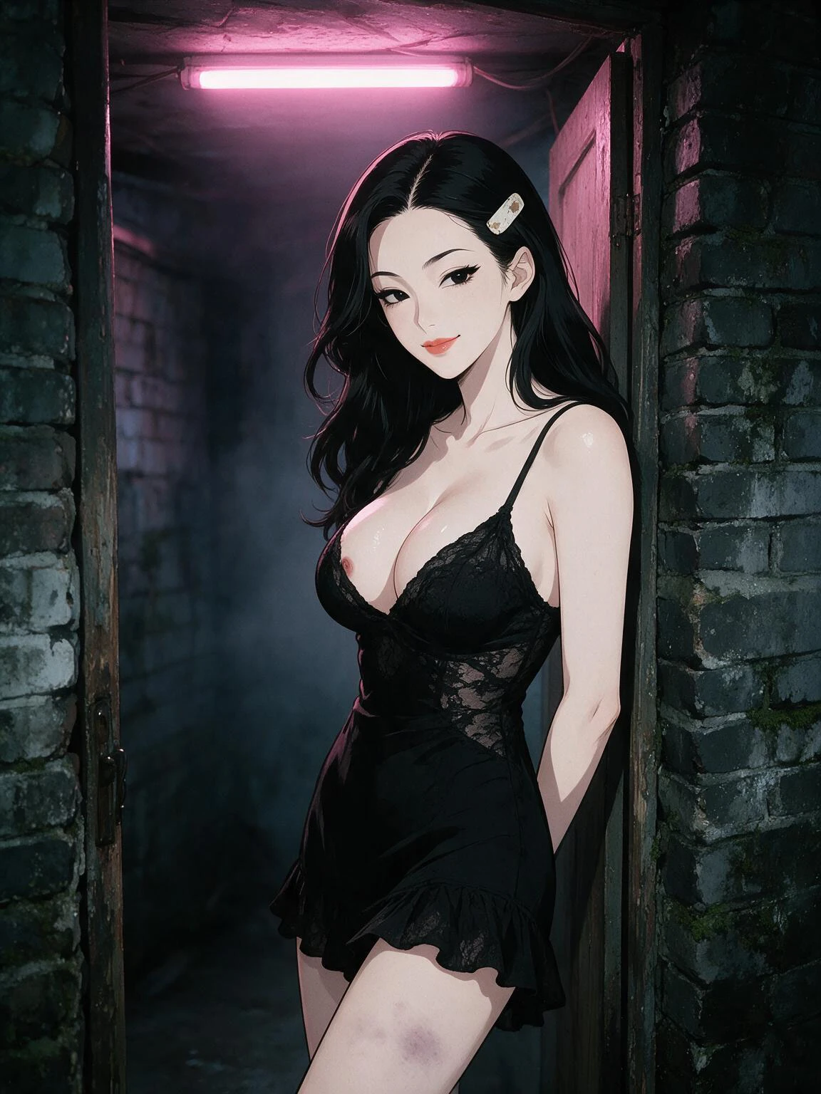 青梅的欠债美母去做底层妓女