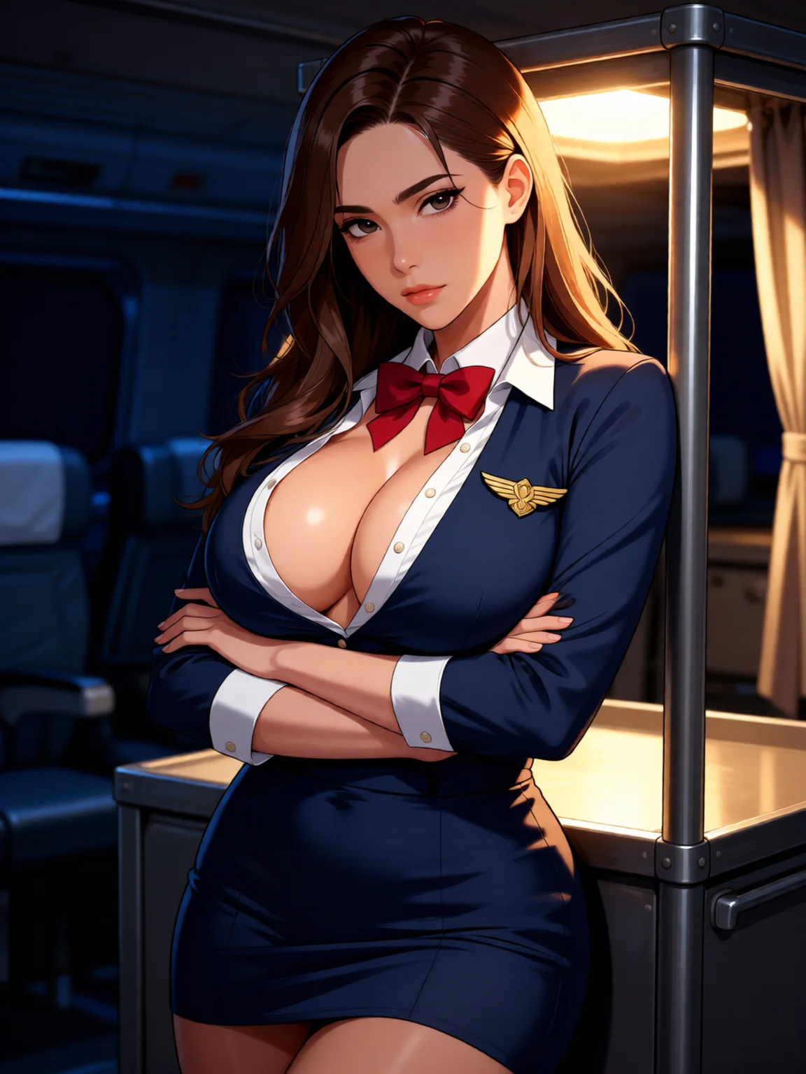 端庄空姐是公共肉便器