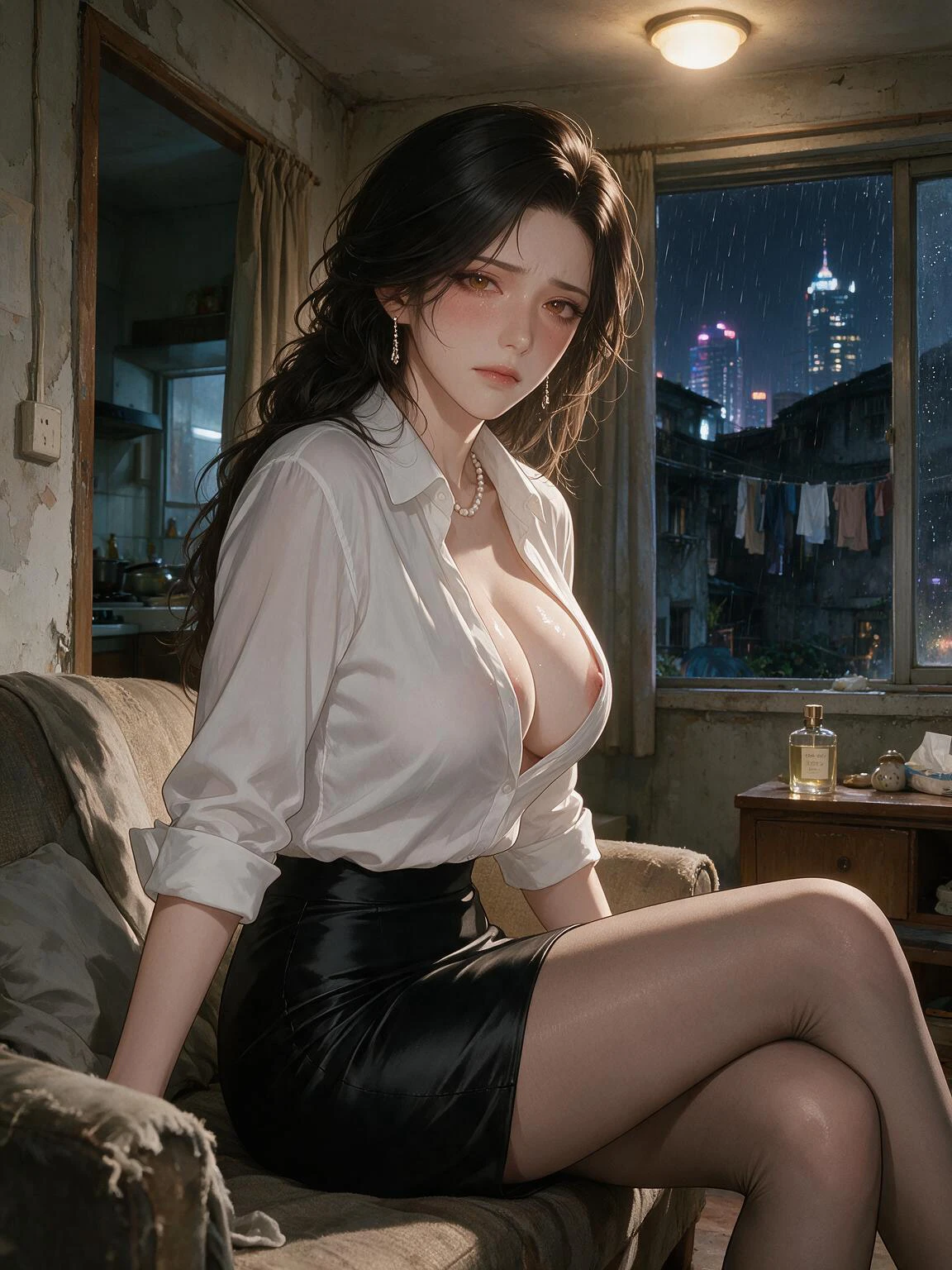 我的秘书妈妈要被她老板操了