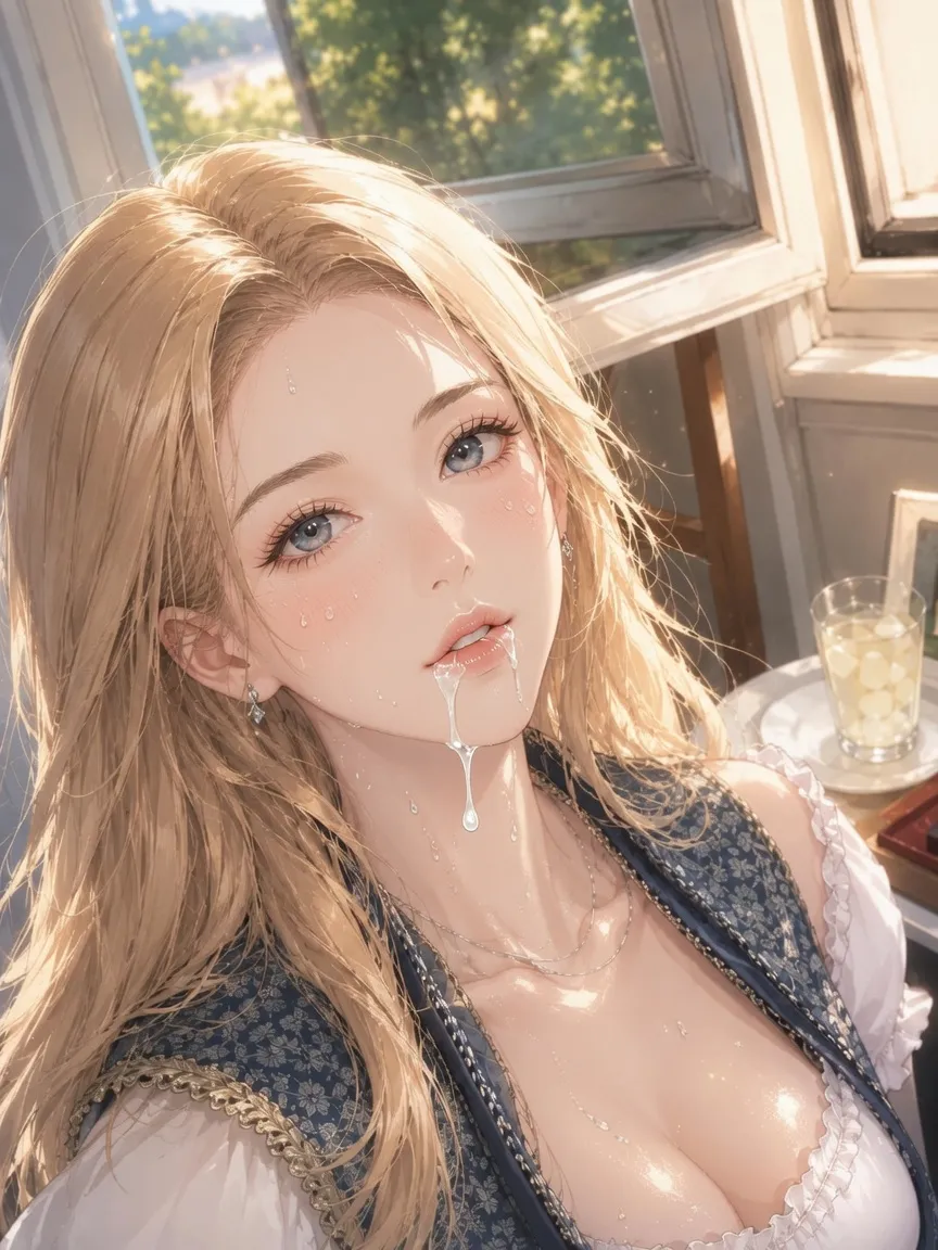为了不让我操她女儿,寄宿家庭的母亲每天给我口交吞精处理性欲