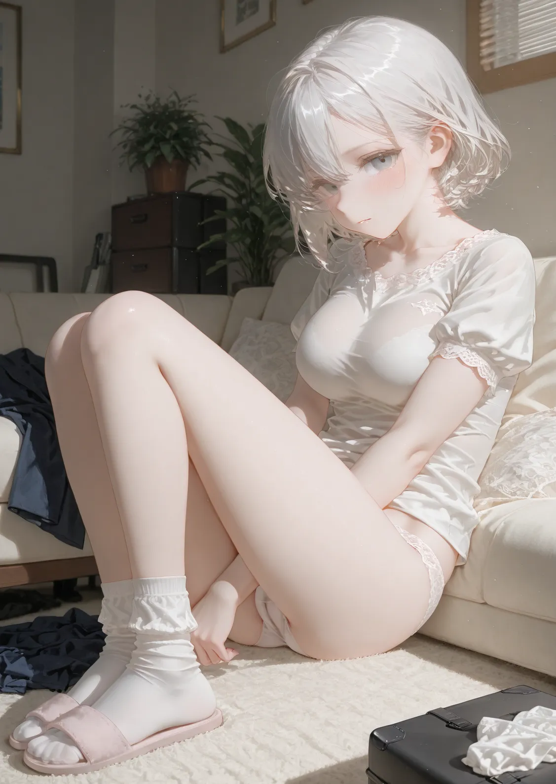 合租的抑郁小学妹,只有被内射填满时才会露出笑容