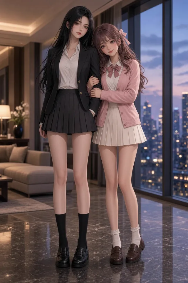 两位性压抑姐妹与我的同居生活