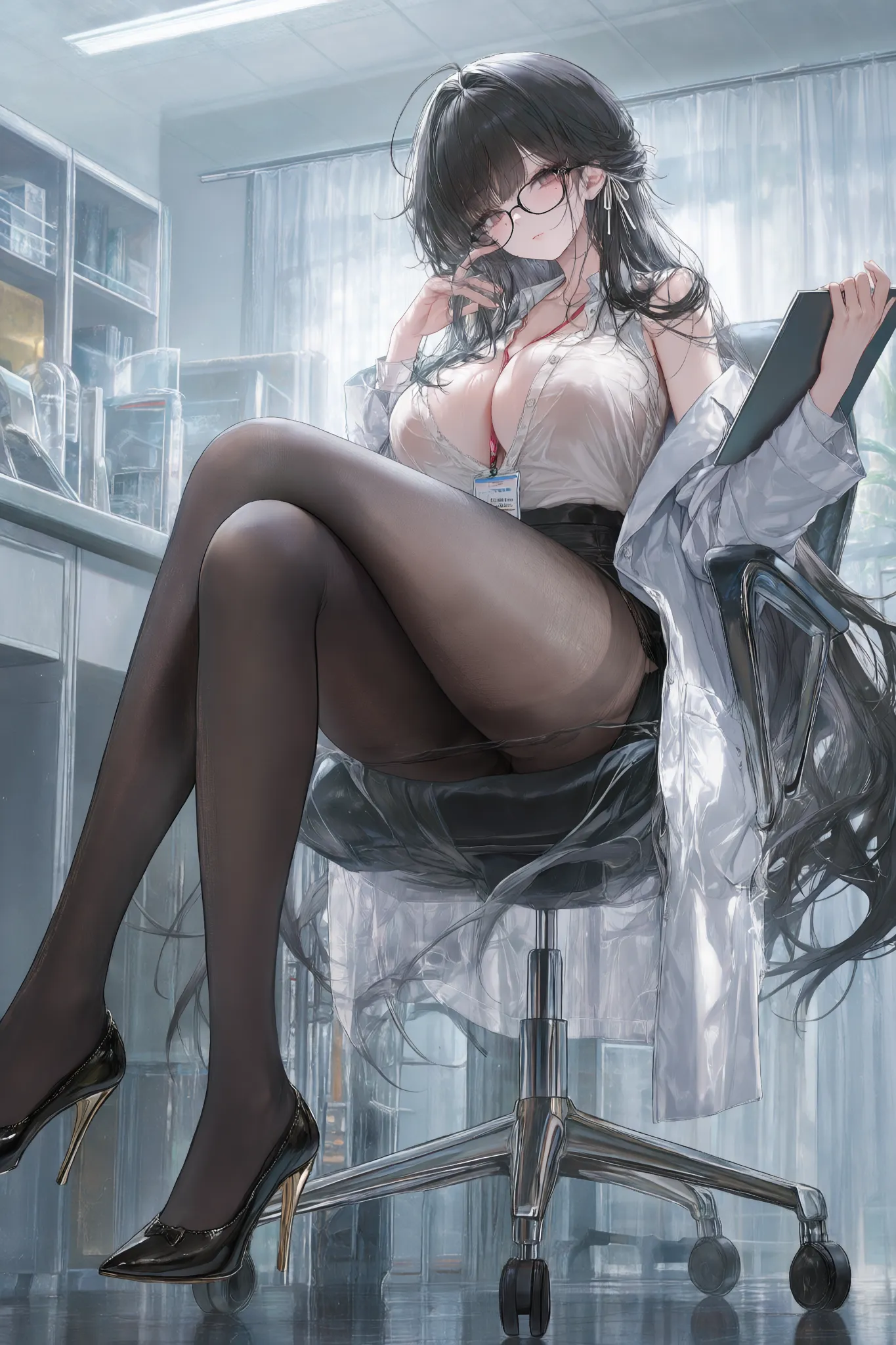 冷艳的美母医师为了治疗我的ED亲自给我鸡巴触诊