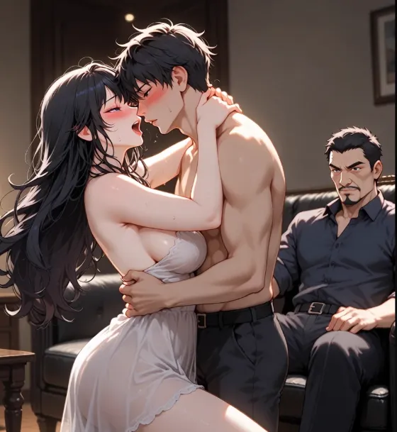 爸爸竟是绿帽奴，妈妈被我猛操（2.0)