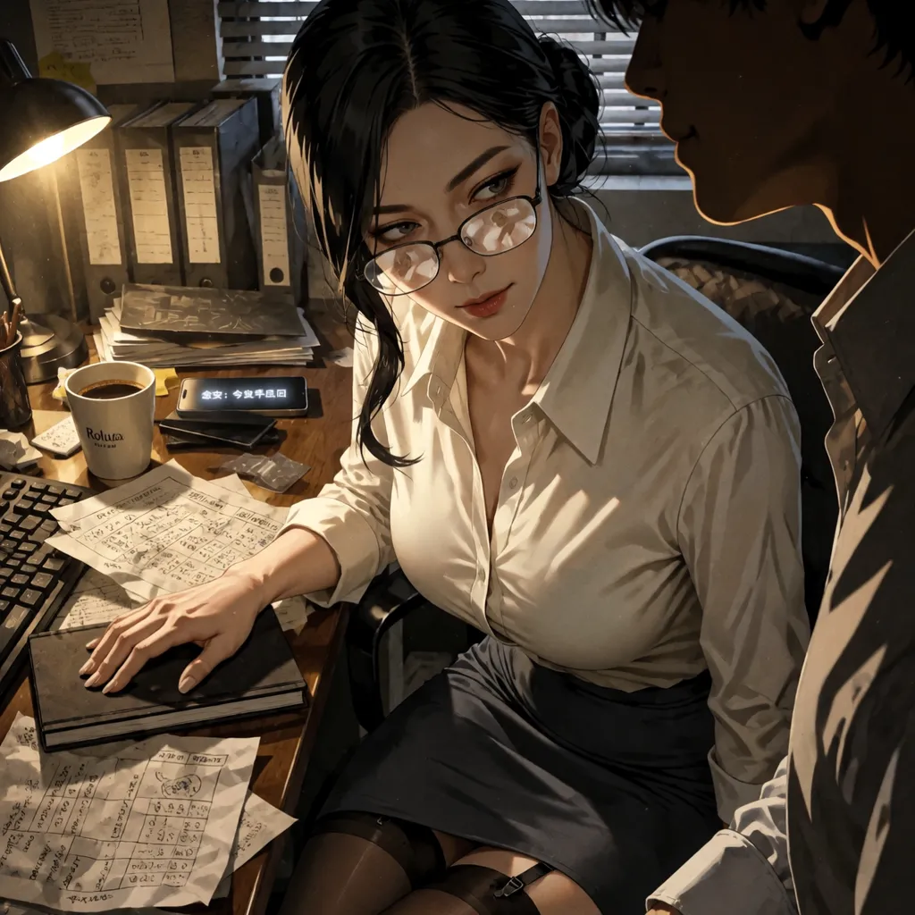 和女朋友吵架的那晚，美熟女老师竟将手伸进了我的裤裆