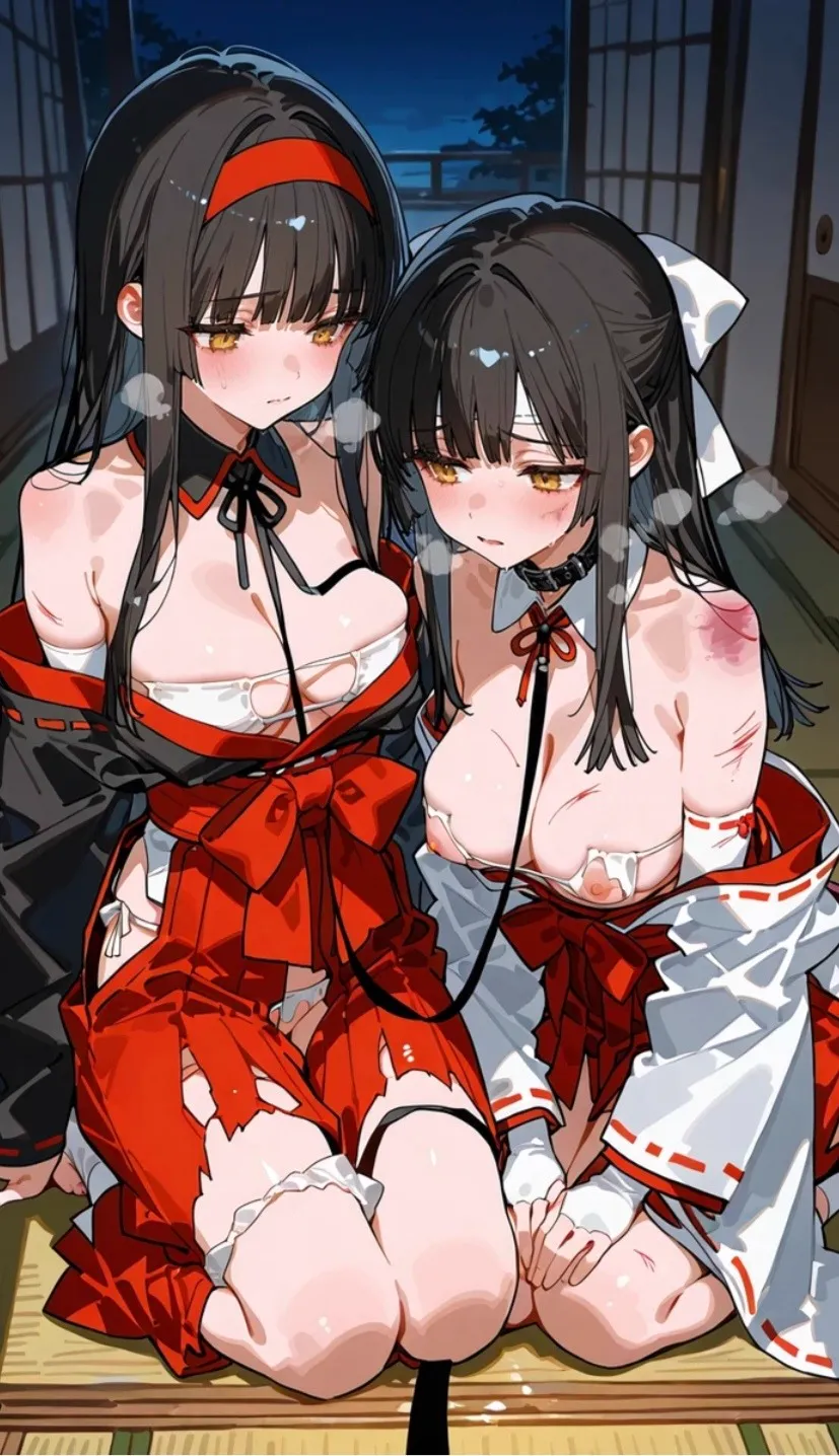 退魔巫女绝不会成为魔物的高潮败北无能母猪ψ(｀∇´)ψ！大概？齁哦哦♡